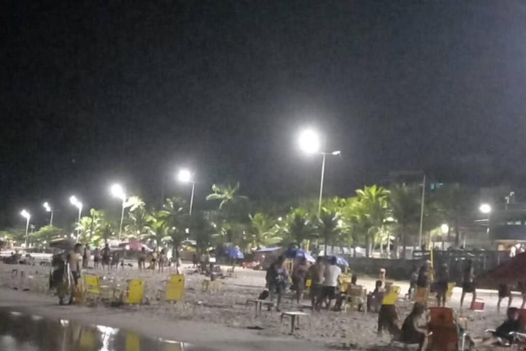 Apto Praia Do Tombo Guarujá Dış mekan fotoğraf